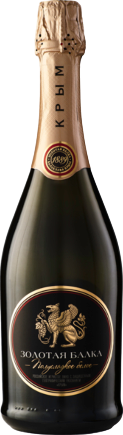 Полусладкое Крым ЗГУ Золотая Балка 0.75 л