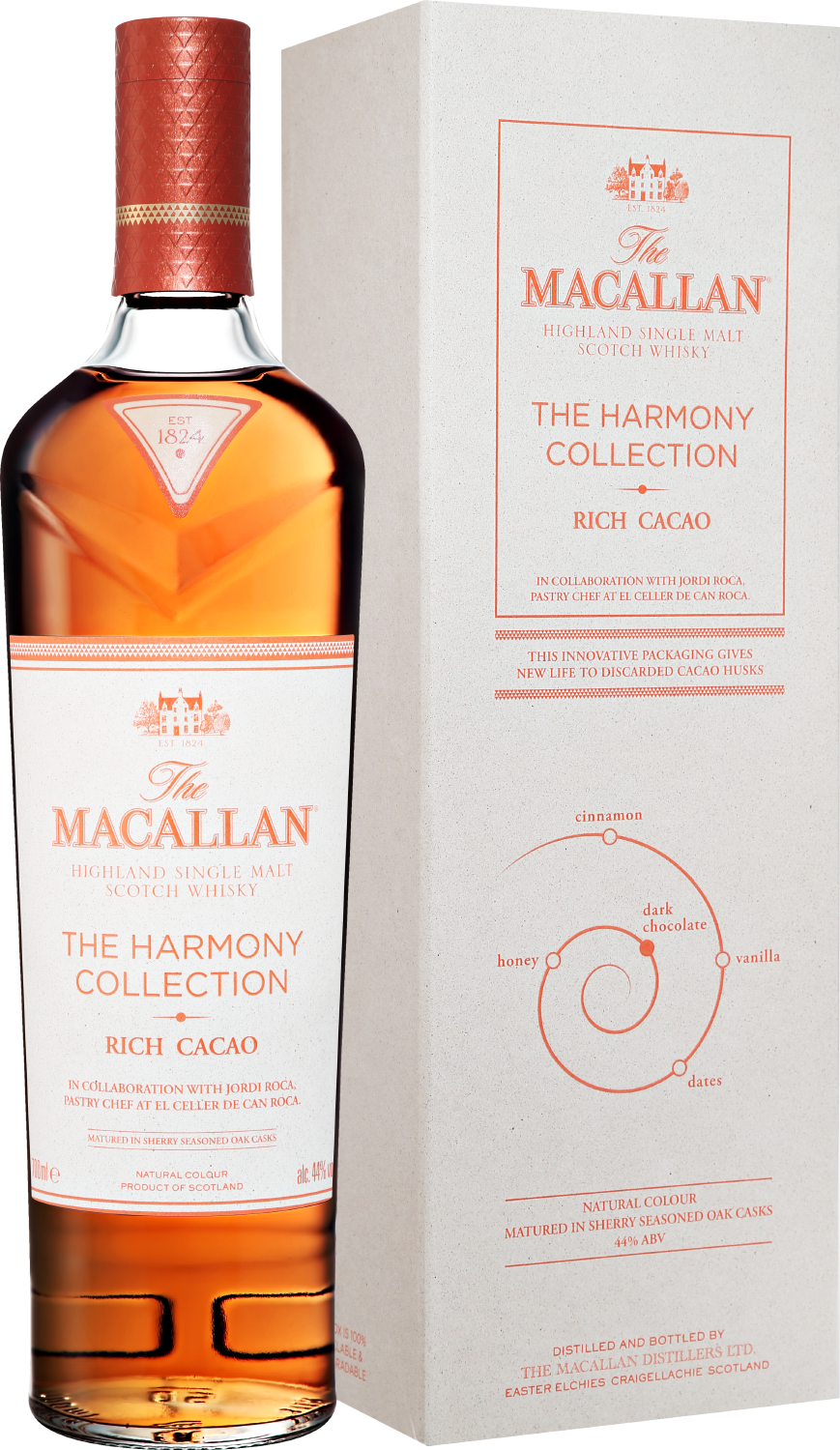 Макаллан Хармони Коллекшн Рич Какао Хайлэнд солодовый виски в подарочной упаковке 0.7 л