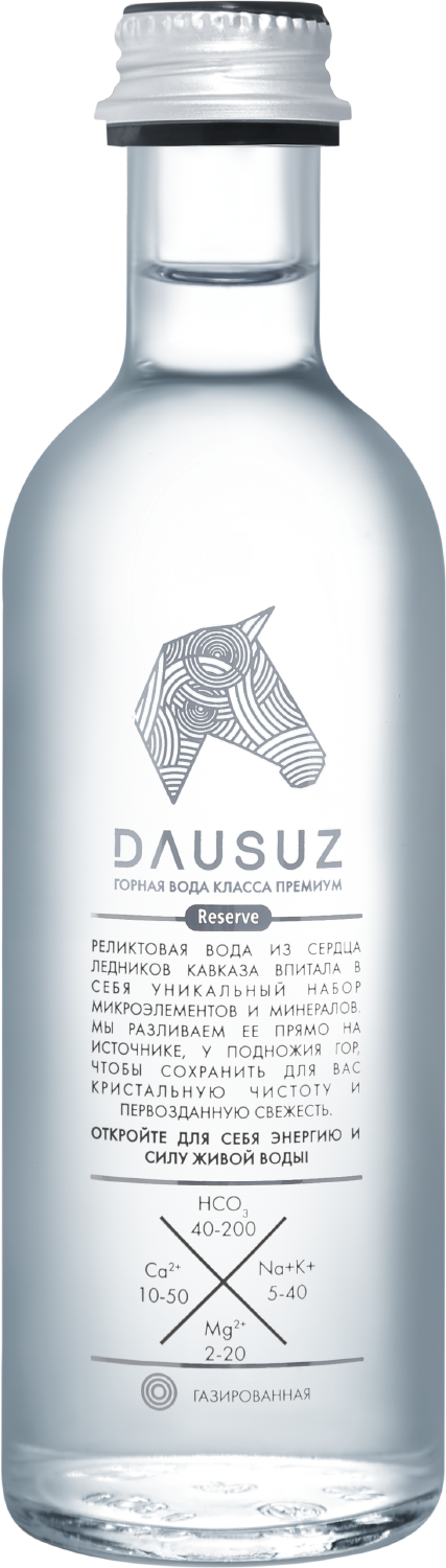Вода газированная Даусуз 0.275 л
