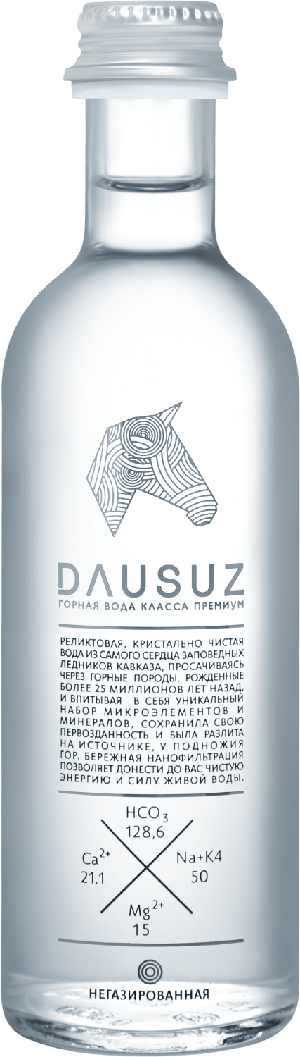 Вода негазированная Даусуз 0.28 л