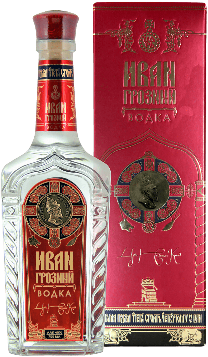 Иван Грозный в подарочной упаковке 0.7&nbsp;л