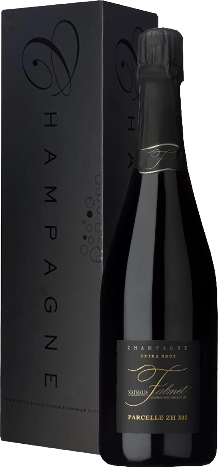 Натали Фальме Кюве ЗетАш 303 Шампань AOC в подарочной упаковке 0.75 л