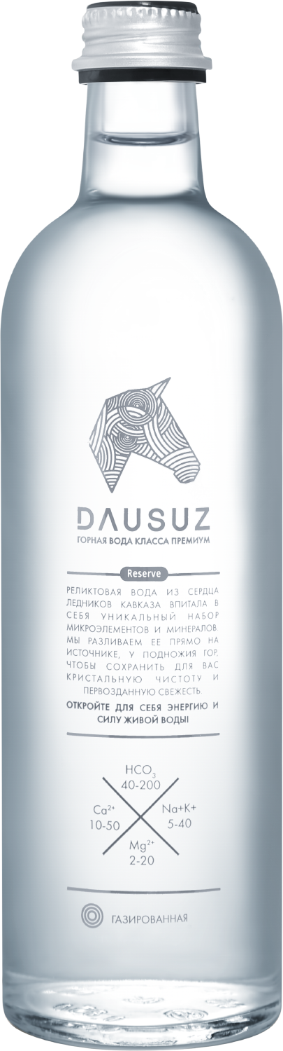 Вода газированная Даусуз 0.5 л