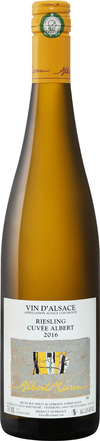 Вино Riesling Cuvée Albert Alsace AOC Domaine Albert Mann Riesling Cuvée Albert Alsace AOC Domaine Albert Mann