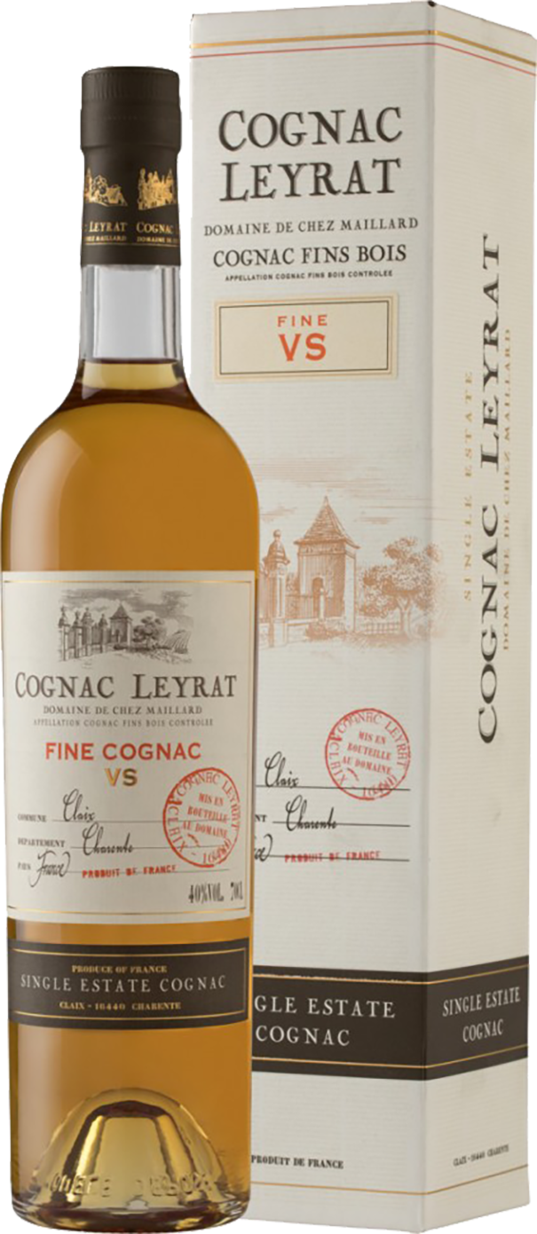 Лейра Коньяк VS в подарочной упаковке 0.7 л