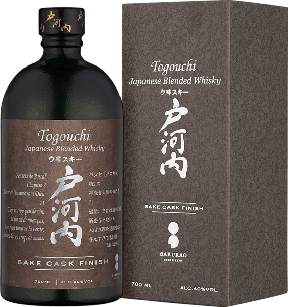 Togouchi Sake Cask Finish Blended Japanese Whisky (gift box), 0.7 л в Тюмени