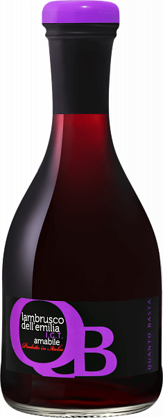 Quanto Basta Rosso Lambrusco Dell`Emilia IGT Cantine Riunite & Civ, 0.2 л в Тюмени