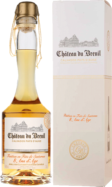 Chateau du Breuil Finition en Futs de Sauternes Pays d'Auge AOC 8 Ans (gift box), 0.7 л в Тюмени