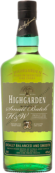 Higarden Small Batch Whisky 7 y.o., 0.5 л в Тюмени