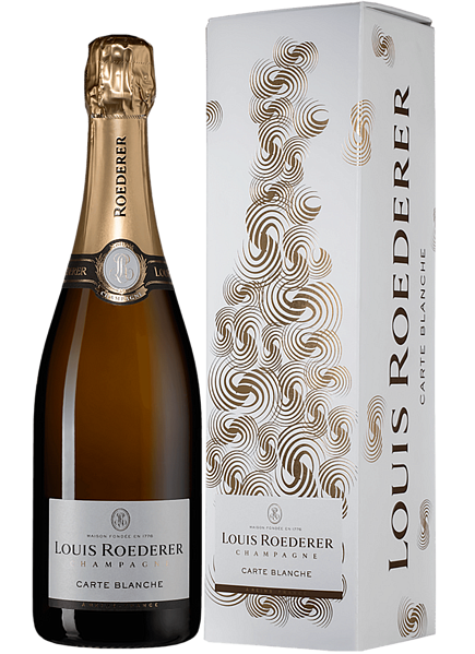 Carte Blanche Champagne AOC Louis Roederer (gift box), 0.75 л в Тюмени