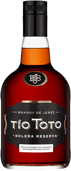 Тio Toto Brandy De Jerez Solera Reserva Jose Estevez, 0.75 л в Тюмени