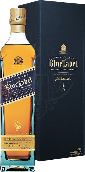 Johnnie Walker Blue Label Blended Scotch Whisky (gift box), 0.75 л в Тюмени