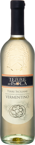 Terre dell’Isola Vermentino Terre Siciliane IGT Contri Spumanti, 0.75 л в Тюмени