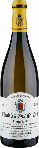 Vaudesir Chablis Grand Cru AOC Jean-Paul & Benoît Droin, 0.75 л в Тюмени