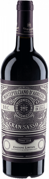Montepulciano d'Abruzzo DOC Gran Sasso, 0.75 л в Тюмени