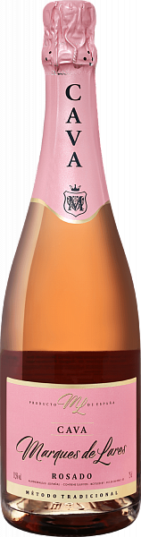 Marques de Lares Rosado Brut Cava DO Lopez Morenas, 0.75 л в Тюмени