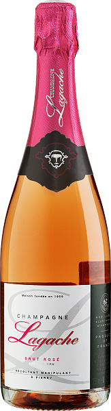 Champagne Lagache Champagne AOC Brut Rose Premier Cru, 0.75 л в Тюмени