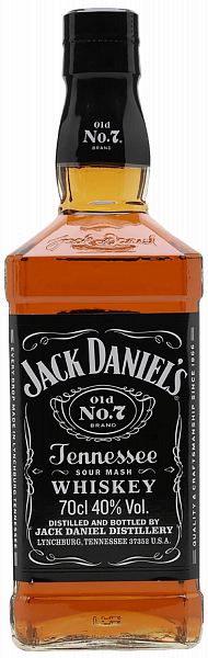 Jack Daniel's Tennessee Whiskey, 0.7 л в Тюмени