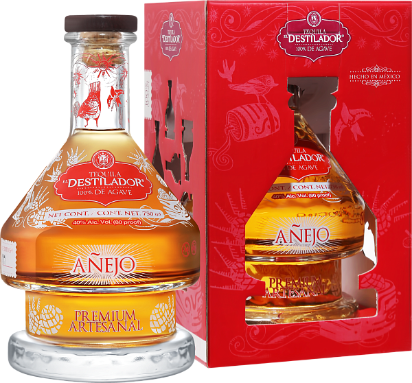 El Destilador Premium Artesanal Anejo Santa Lucia (gift box)