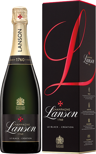 Lanson Le Black Creation Brut Champagne AOC (gift box), 0.75 л в Тюмени