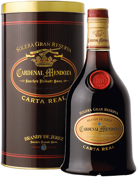 Cardenal Mendoza Carta Real Solera Gran Reserva (gift box), 0.7 л в Тюмени