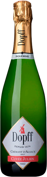 Dopff au Moulin Cremant d'Alsace AOC Cuvee Julien Brut, 0.75 л в Тюмени