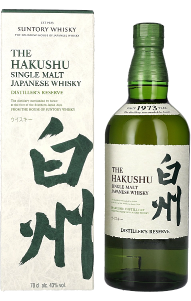 Hakushu Distiller's Reserve Single Malt Japanese Whisky (Подарочная упаковка), 0.7 л в Тюмени