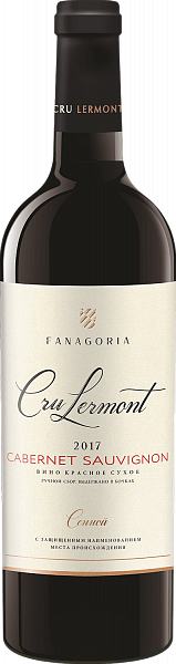 Cru Lermont Cabernet Sauvignon Sennoy Fanagoria, 0.75 л в Тюмени