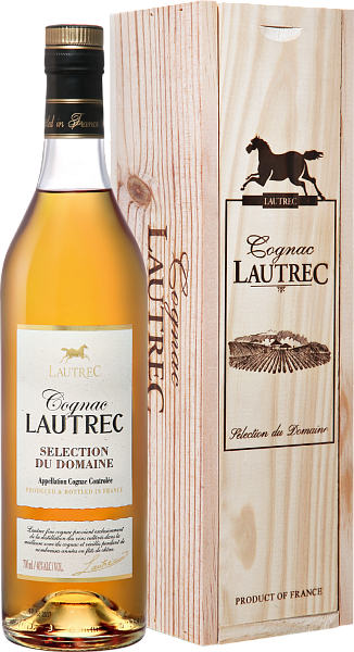 Lautrec Cognac Selection du Domaine (Подарочная упаковка), 0.7 л в Тюмени