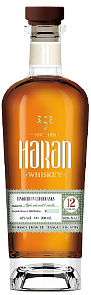 Haran Cider Cask Finish 12 Year Old Malt Whiskey, 0.7 л в Тюмени
