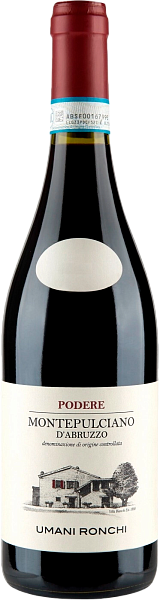 Podere Montepulciano d'Abruzzo DOC Umani Ronchi, 0.75 л в Тюмени