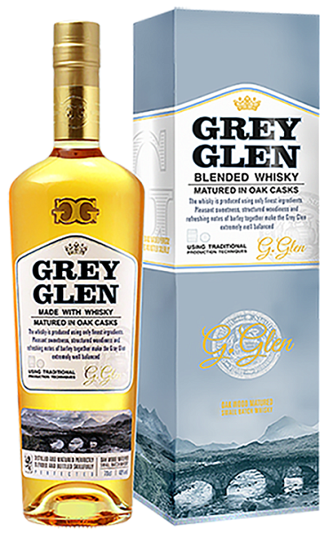Grey Glen Blended Whisky (gift box), 0.7 л в Тюмени