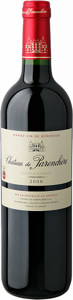 Château de Parenchere Bordeaux Superieur AOP, 0.75 л