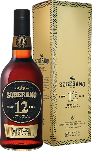 Soberano Gran Reserva 12 Gonzalez Byass (gift box), 0.7 л в Тюмени