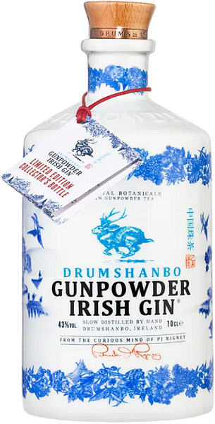 Drumshanbo Gunpowder Irish Gin in a ceramic bottle, 0.7 л в Тюмени