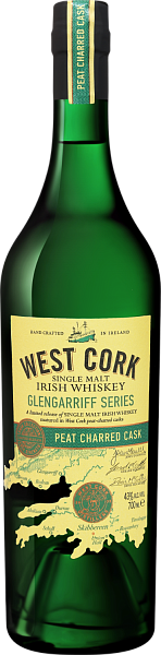 West Cork Glengarriff Series Peat Charred Cask Single Malt Irish Whiskey, 0.7 л в Тюмени