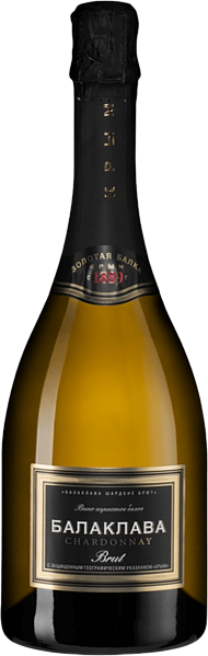 Balaklava Chardonnay Brut Crimea Zolotaya Balka, 0.75 л в Тюмени