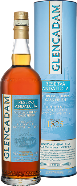 Glencadam Reserva Andalucia Oloroso Sherry Cask Finish Highland Single Malt Scotch Whisky (gift box), 0.7 л в Тюмени