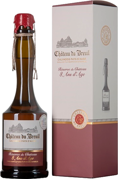 Chateau du Breuil Reserve du Chateau Pays d'Auge AOC 8 y.o. (gift box), 0.7 л в Тюмени