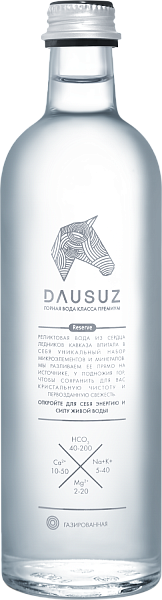 Dausuz Sparkling Water, 0.5 л в Тюмени