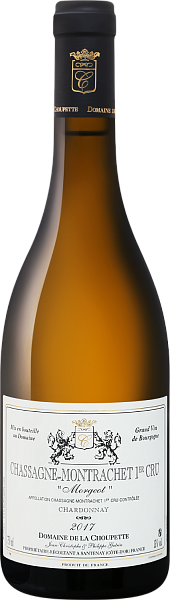 Morgeot Chassagne Montrachet 1er Cru AOC Domaine de la Choupette, 0.75 л в Тюмени